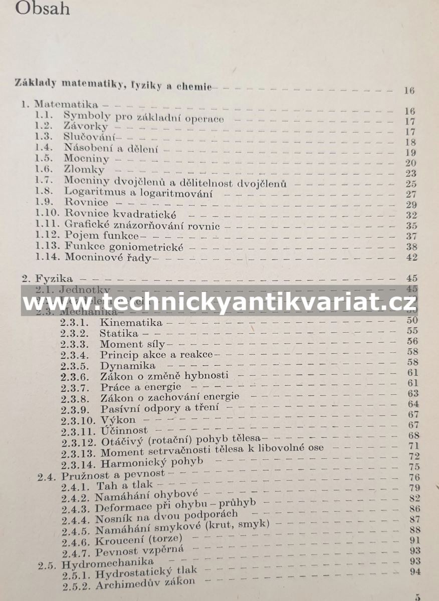 Základní kvalifikační učebnice přesná mechanika a optika - Kamarád, Otáhal, Podzimek, Šulc (1974)