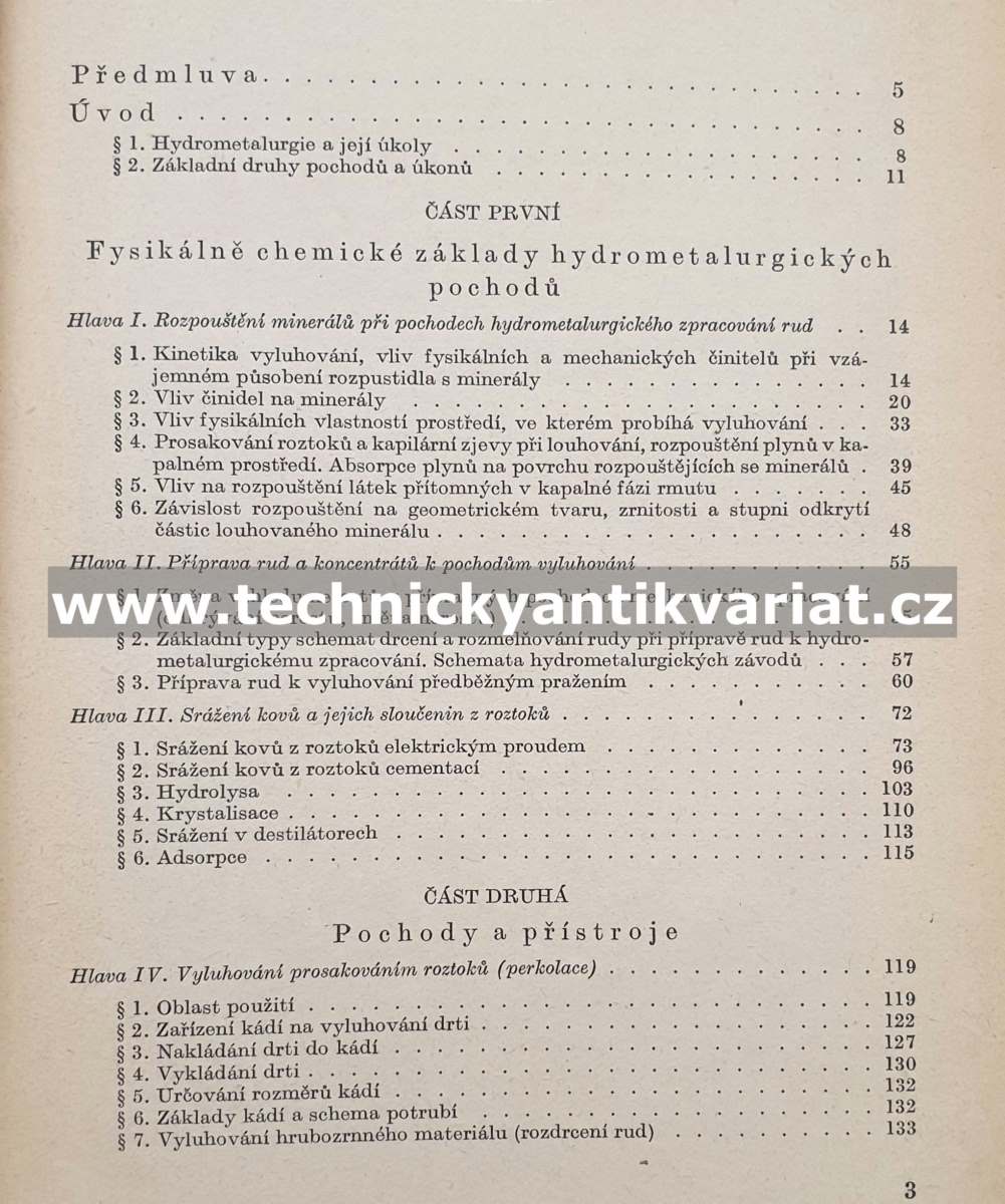 Hydrometalurgie - I.N Plaksin, D.M. Juchtanov (1953)