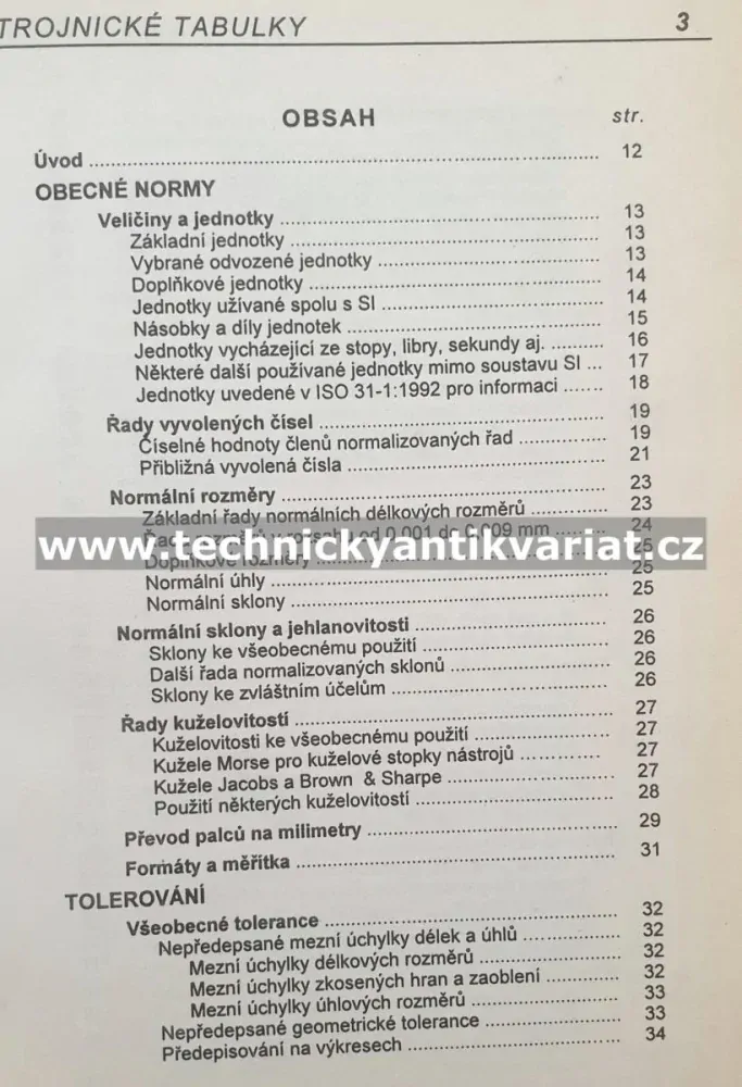 Strojnické tabulky pro konstrukci i dílnu - Draslík a kol. (1999)