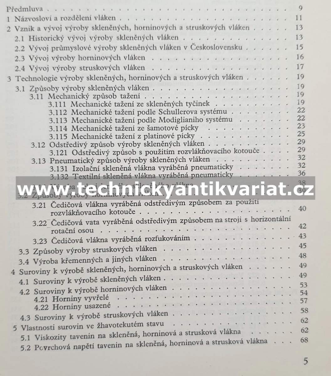 Skleněná, horninová a strusková vlákna - Jan, Lehner (1960)