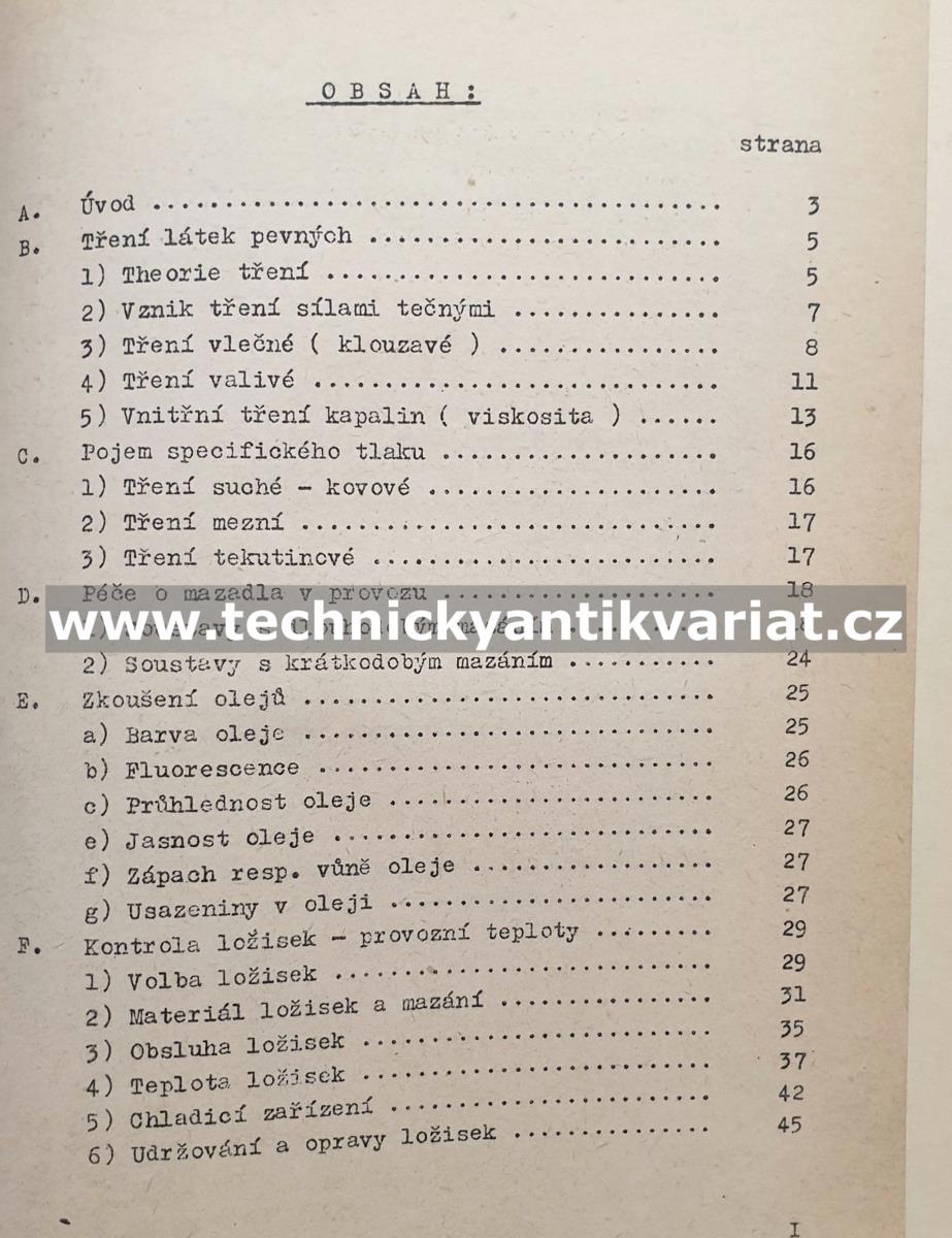 Provozní teploty ložisek vodních turbín - Jaroslav Hrdý (1954)