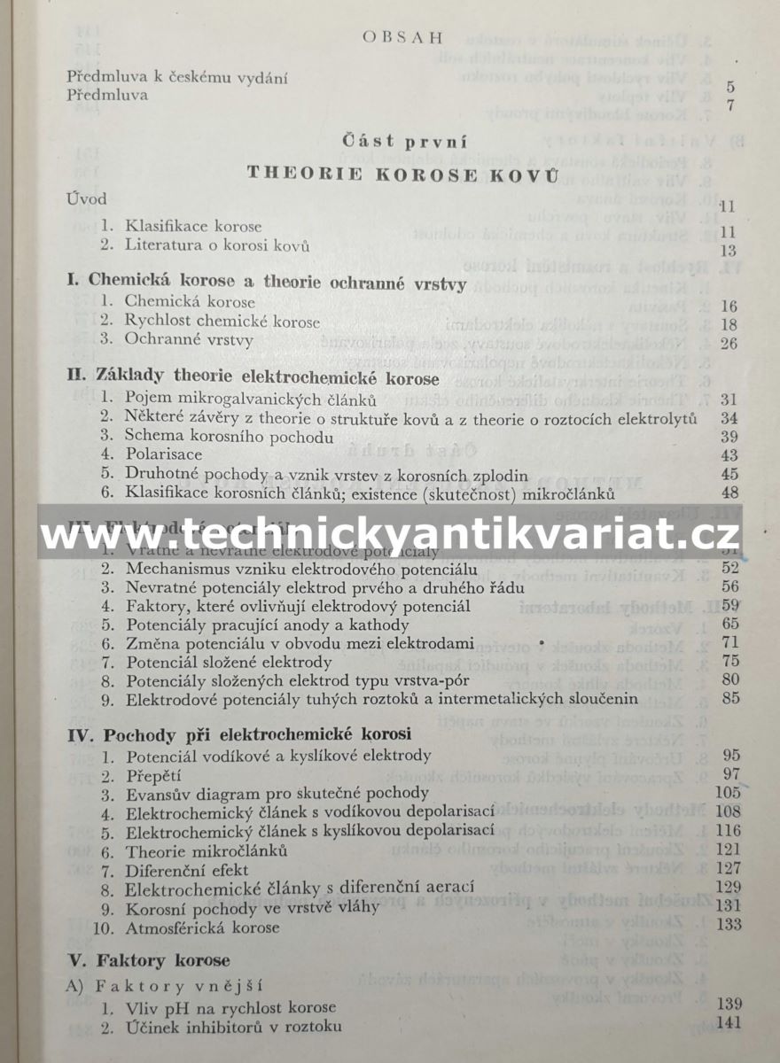 Theorie a zkoušení methody korose kovů - G. V. Akimov (1953)