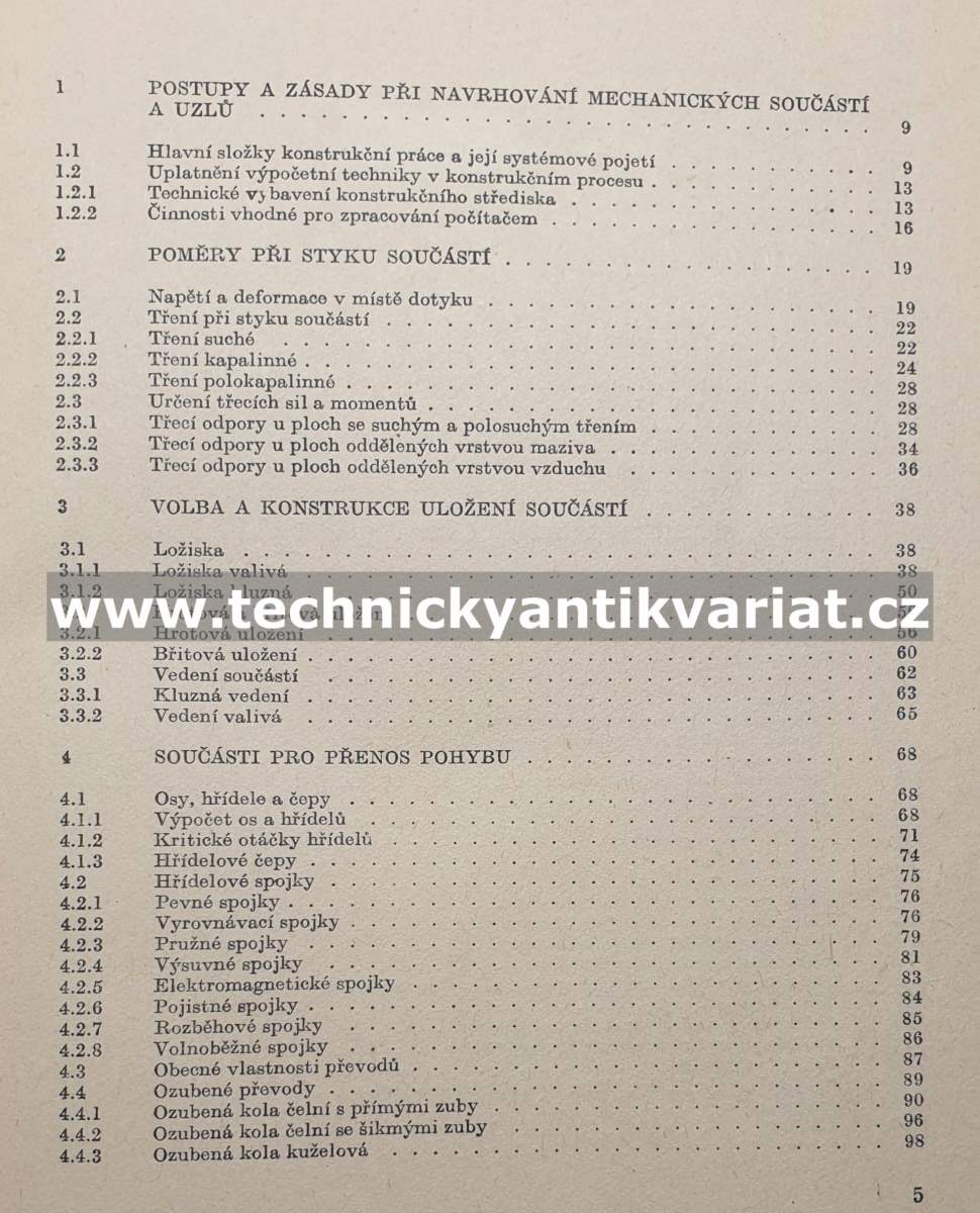 Základní mechanické součásti přístrojů - Zdeněk Klepš (1984)