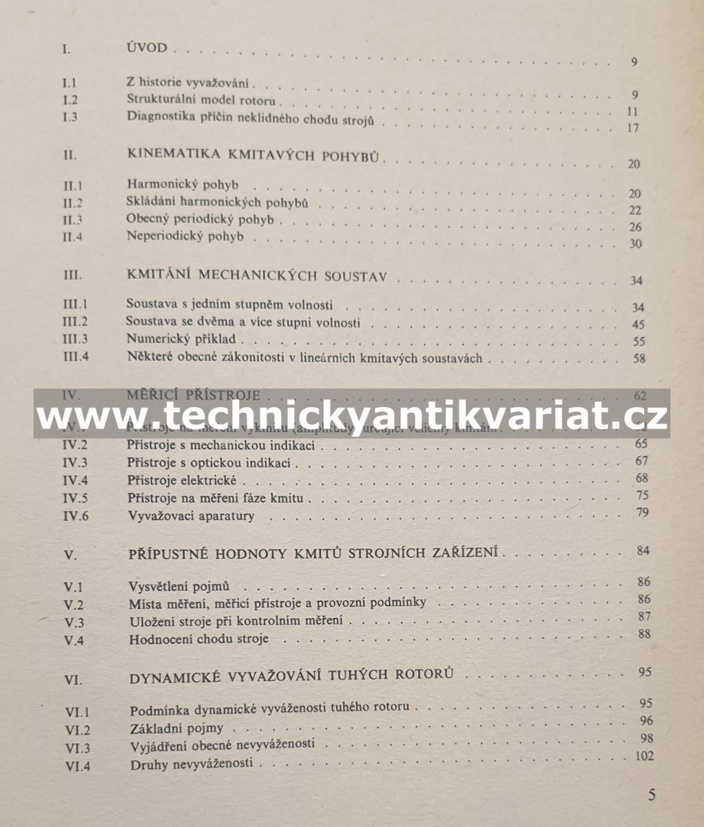 Základy dynamického vyvažování - Juliš, Borůvka, Fryml (1979)