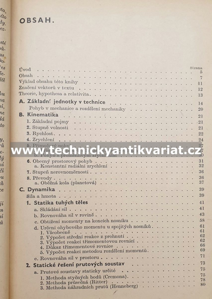 Technická mechanika - B. Dobrovolný (1946)