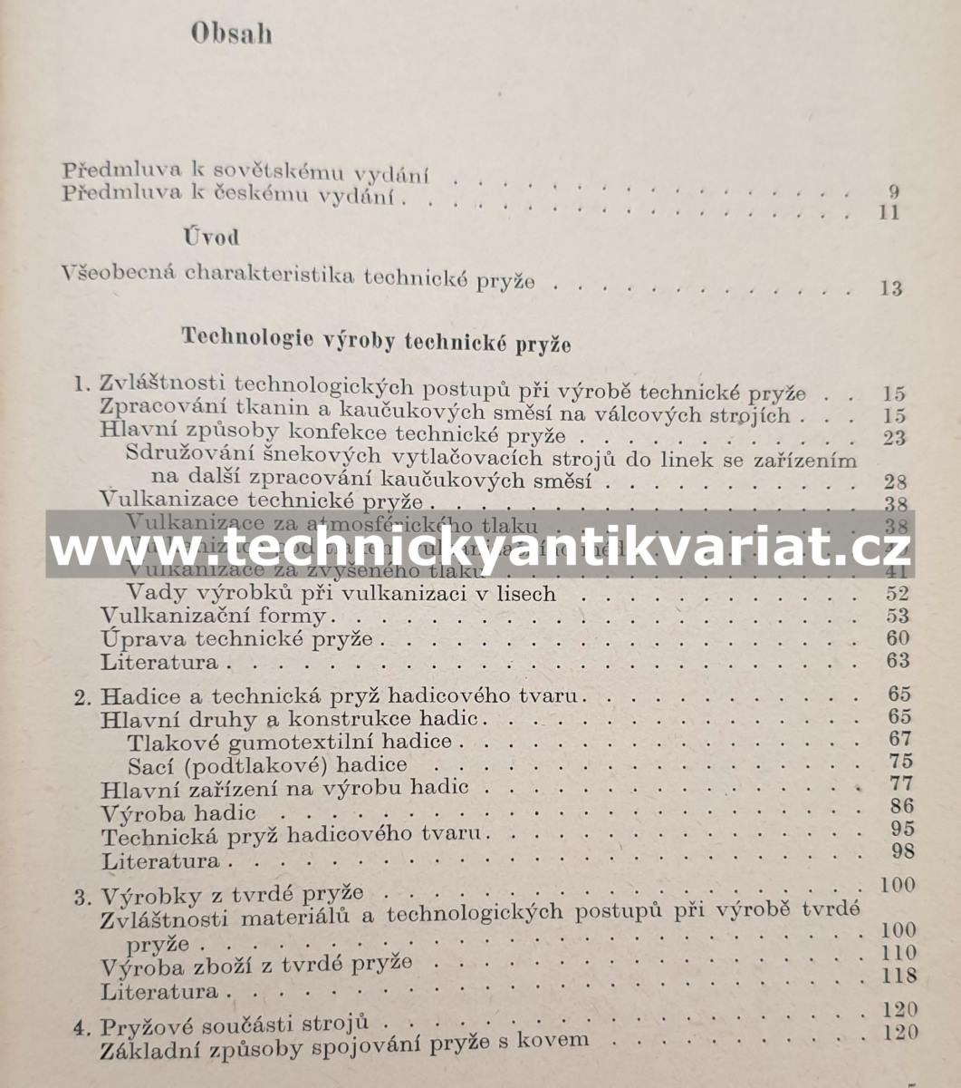 Technická pryž - V. A. Lepetov (1962)