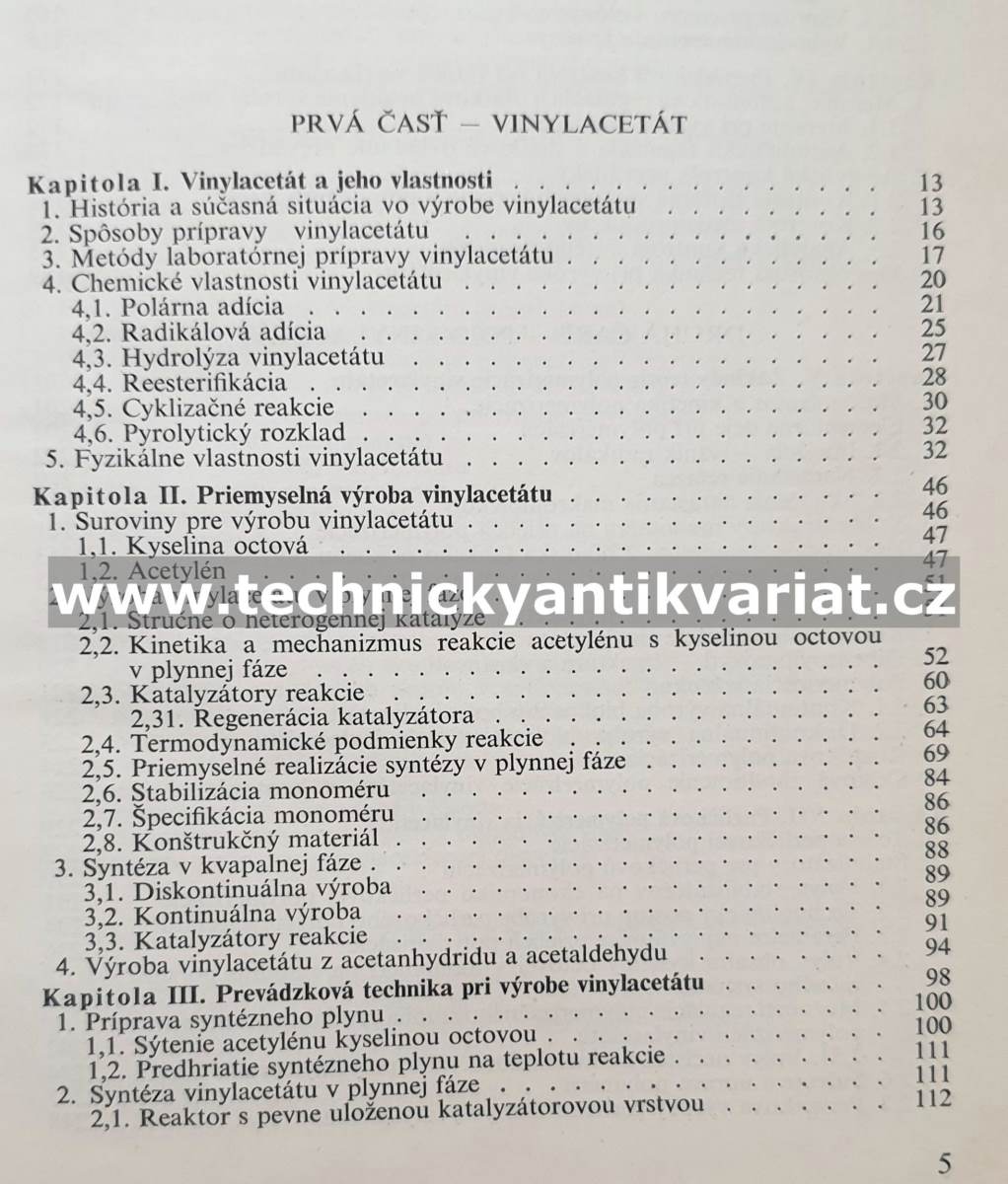 Polyvinylacelát - Gregor, Koudelka, Yanko (1962)