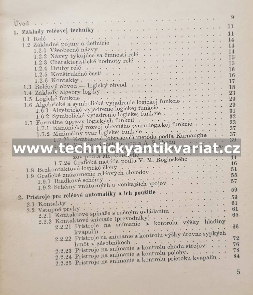 Reléové automatiky v praxi - V. Štefankovič (1966)