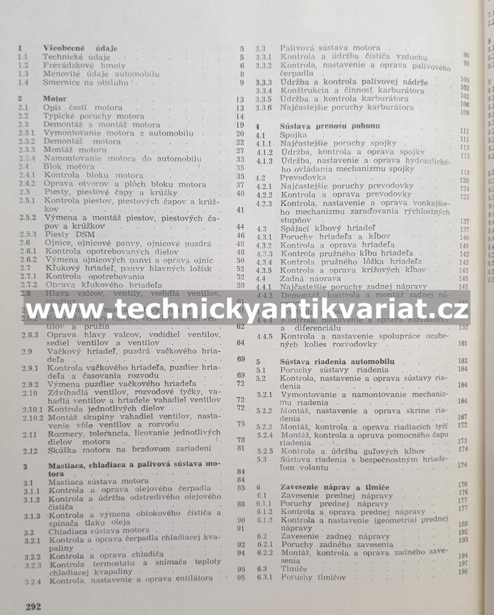 Fiat 125p - dielenská príručka (1980)
