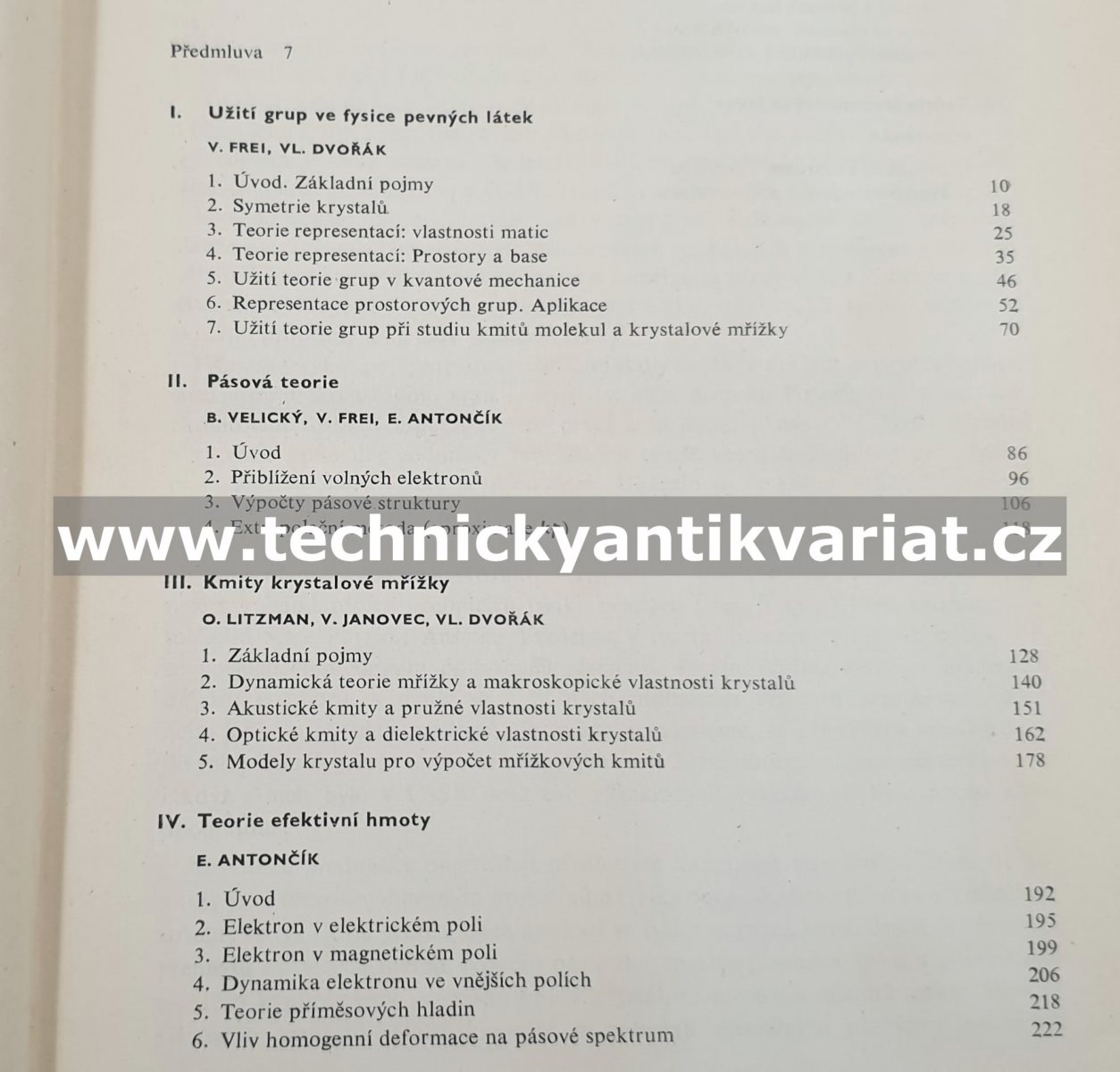 Teorie pevných látek (1965)
