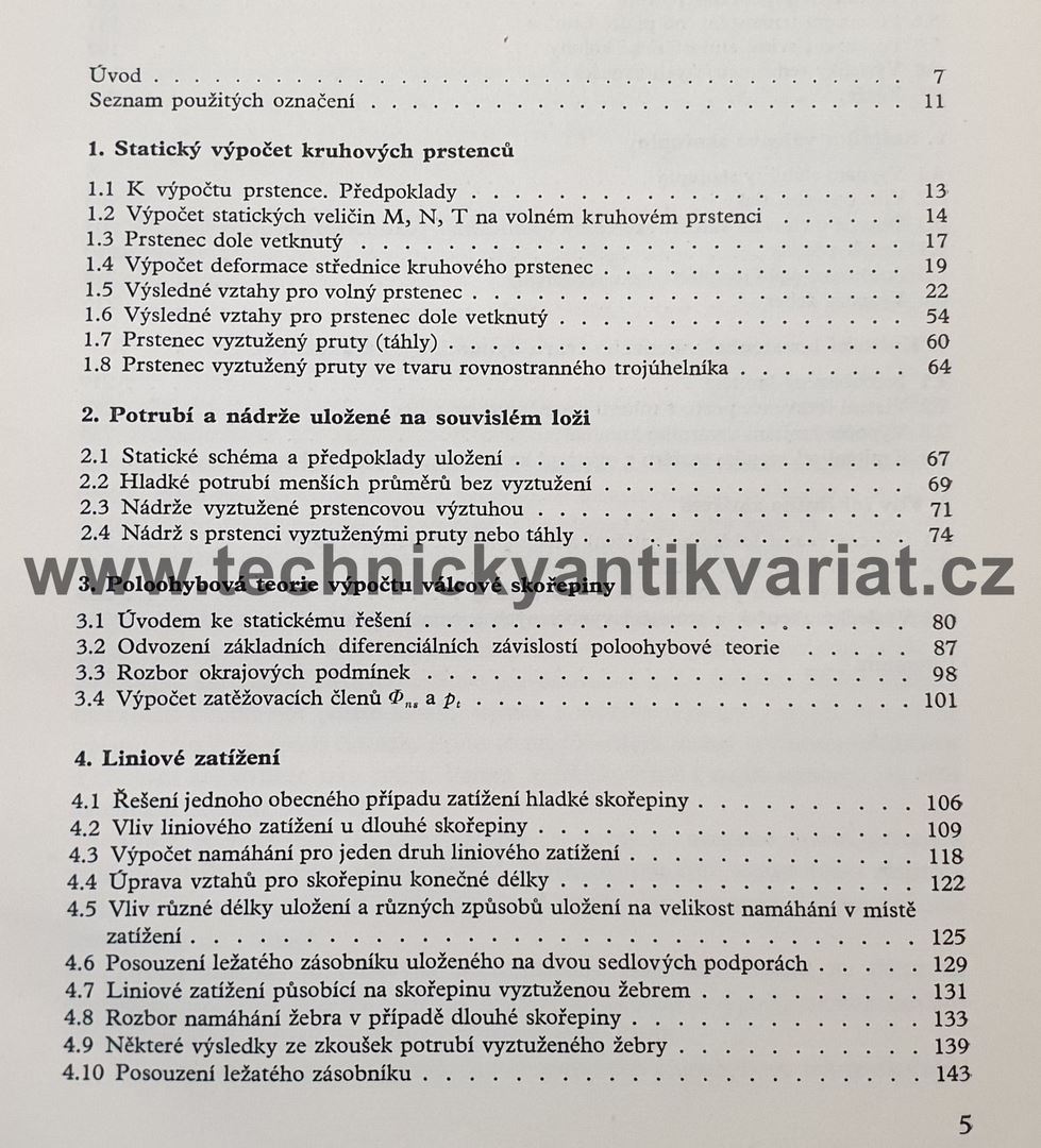 Výpočet válcových tenkostěnných kovových nádob a potrubí - Vlastimil Křupka (1967)