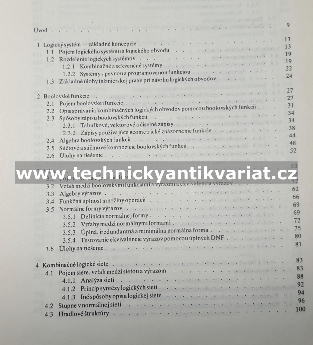 Logické systémy - Frištacky, Kolesár, Kolenička, Hlavatý (1986)