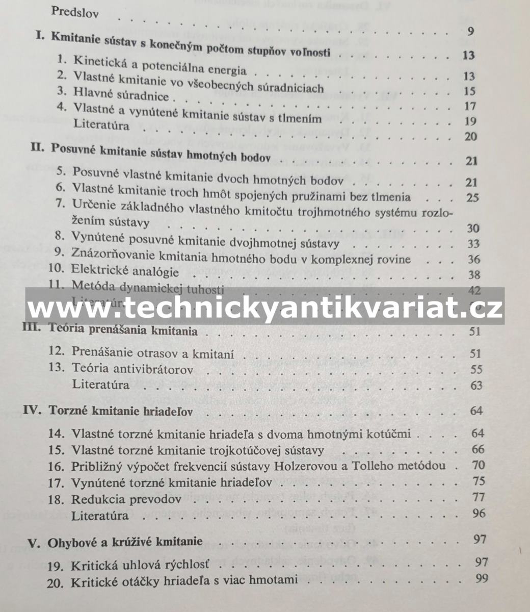 Základy dynamiky strojov - J. Gonda (1969)