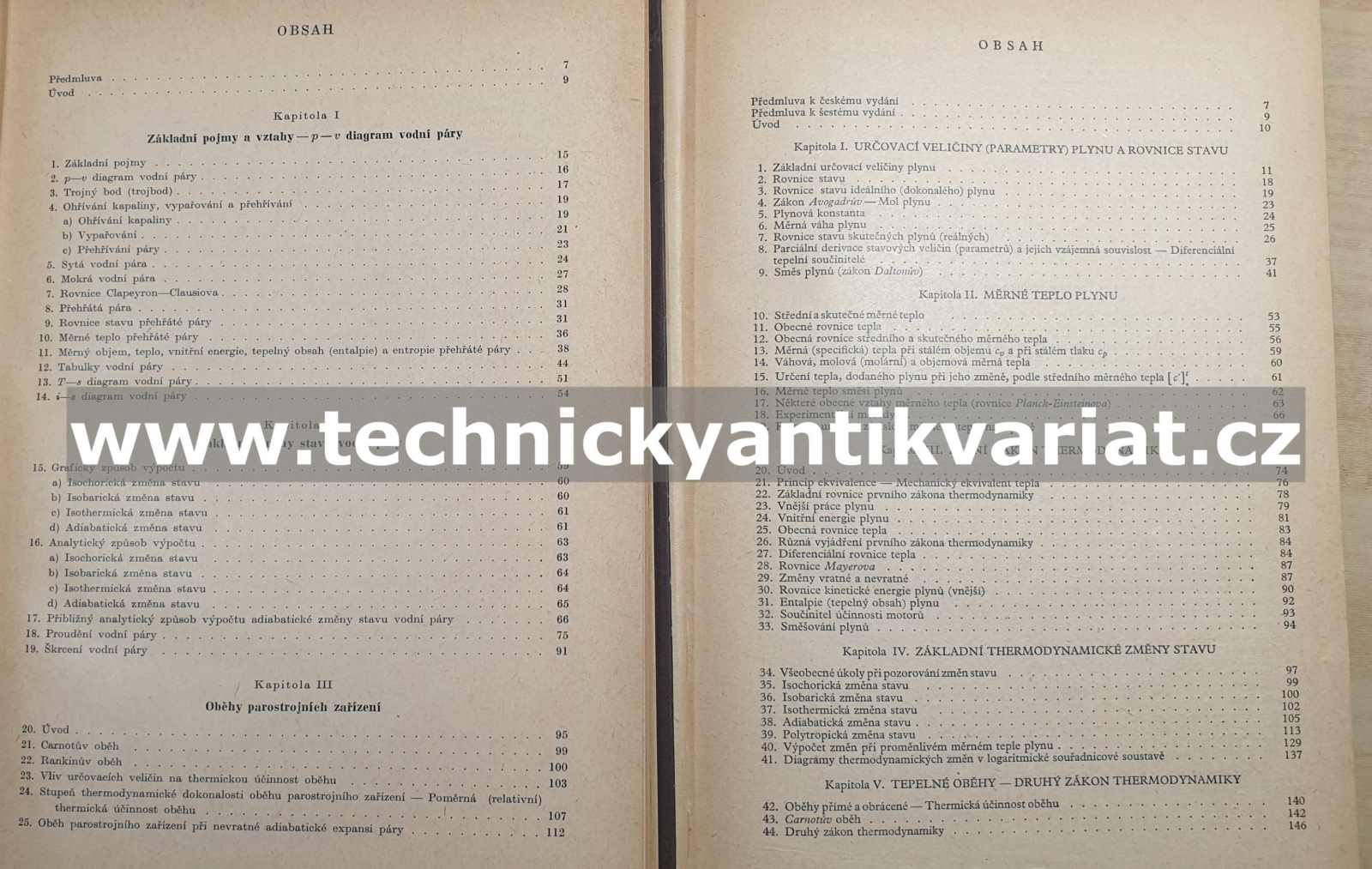 Technická thermodynamika I.II. - A.S. Jastržembskij (1954)