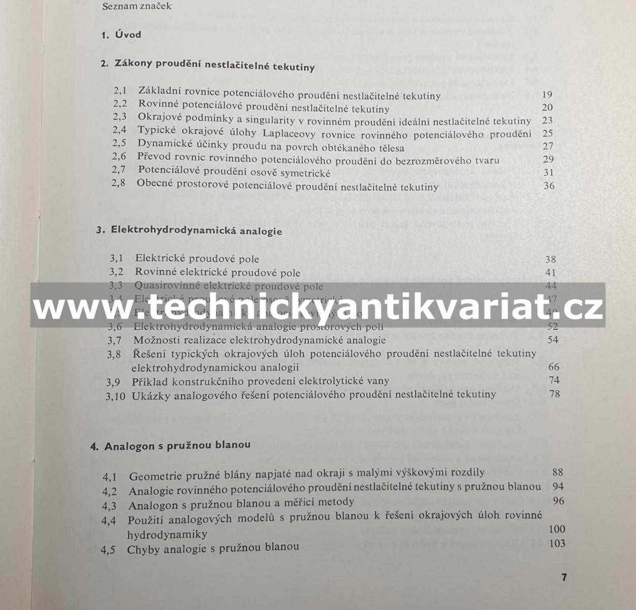 Analogové metody v proudění - Jiří Nožička (1967)