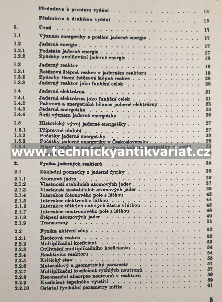 Jaderné elektrárny - Josef Bečvář (1981)