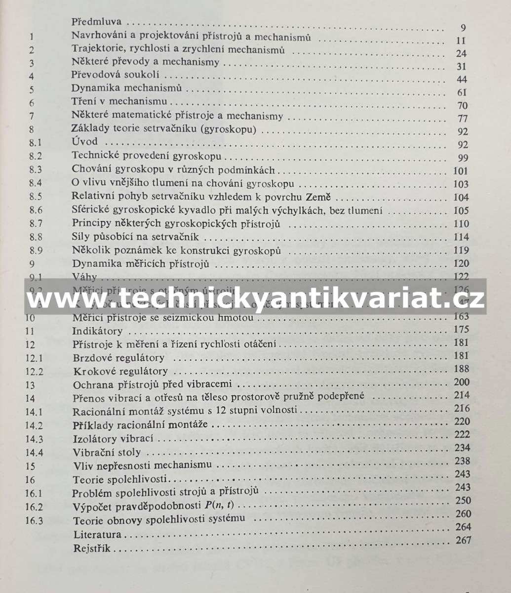 Základy teorie přístrojů - Jaroslav Kožešník (1987)