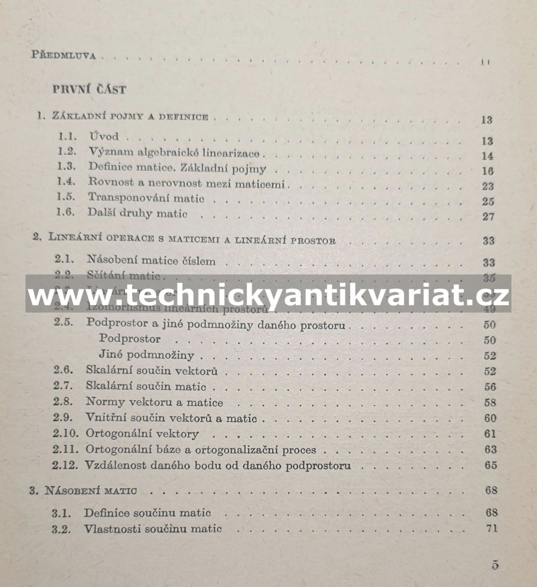 Maticový počet a jeho použití v technice - Josef Schmidtmayer (1967)