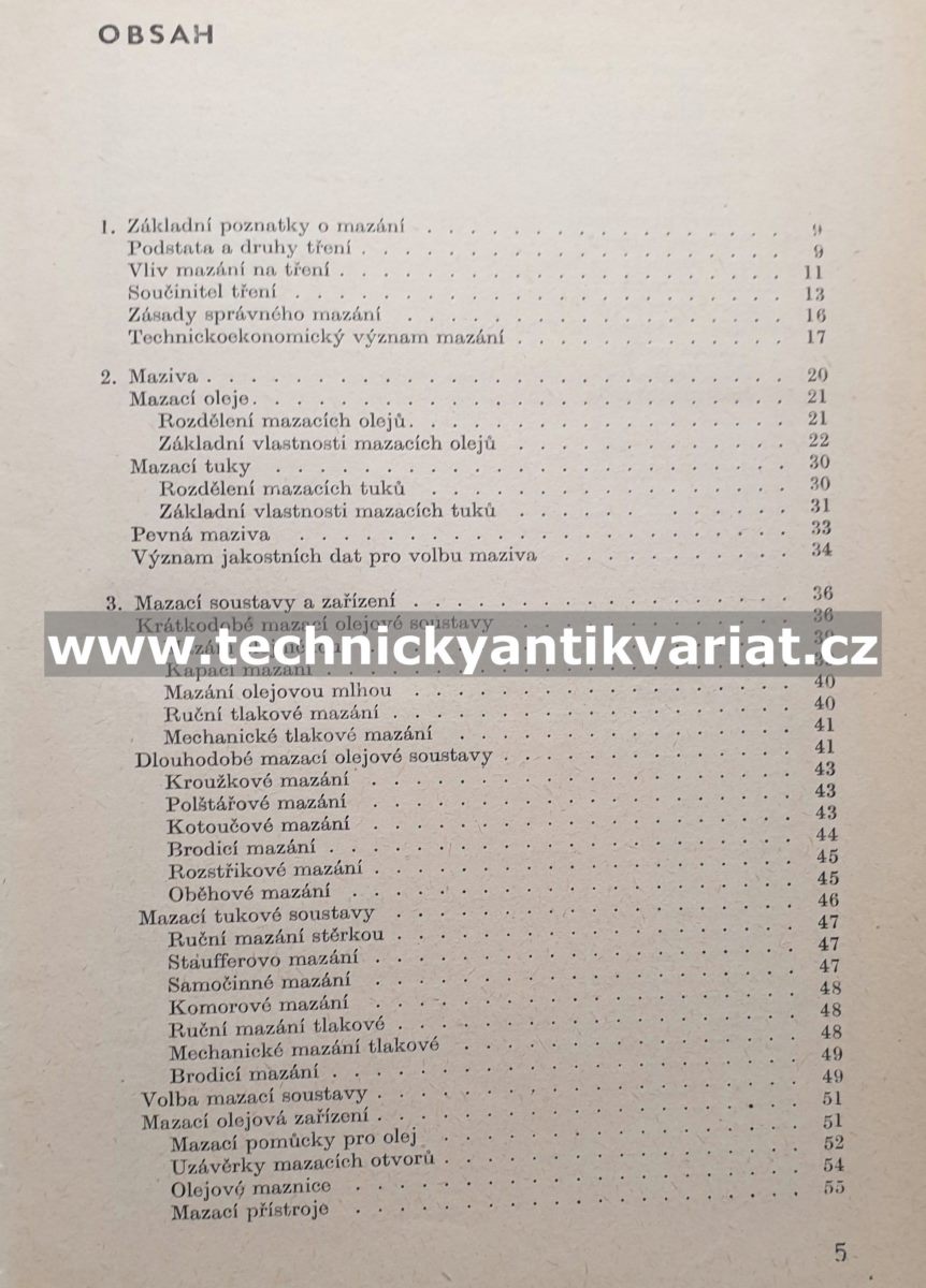 Technika mazání - Emil Šafr (1964)