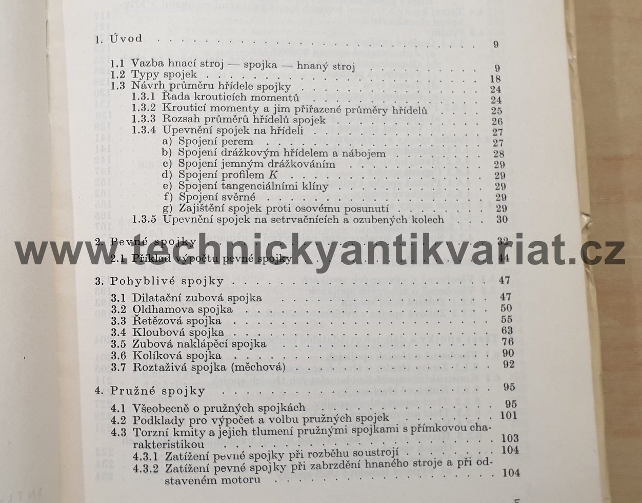 Hřídelové spojky - Alfréd Bolek, Václav Krejčí (1967)