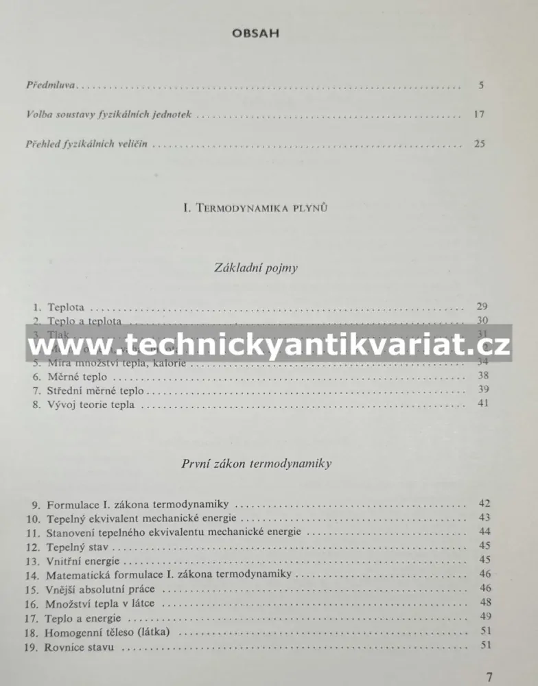 Technická termodynamika - Josef Kalčík (1963)