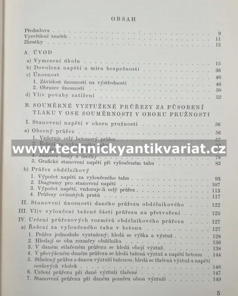 Betonové stavitelství III.výpočty, konstrukce, Svazek 1, 2 - Stanislav Bechyně (1956)