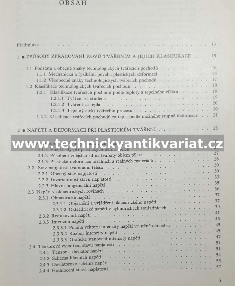 Základy teorie tváření kovů - Bohumil Počta (1966)