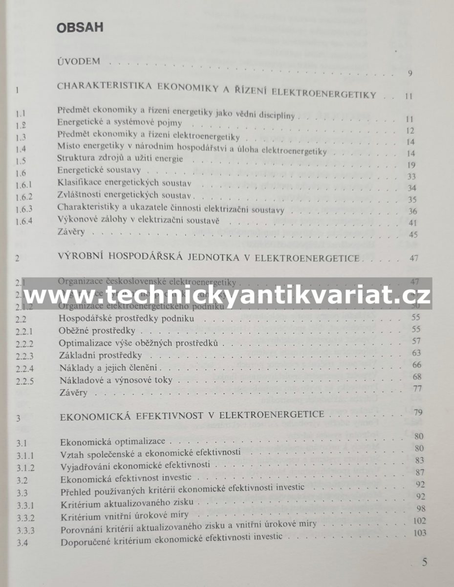 Ekonomika a řízení elektroenergetiky - Klíma, Jirešová, Ibler, Lencz (1984)