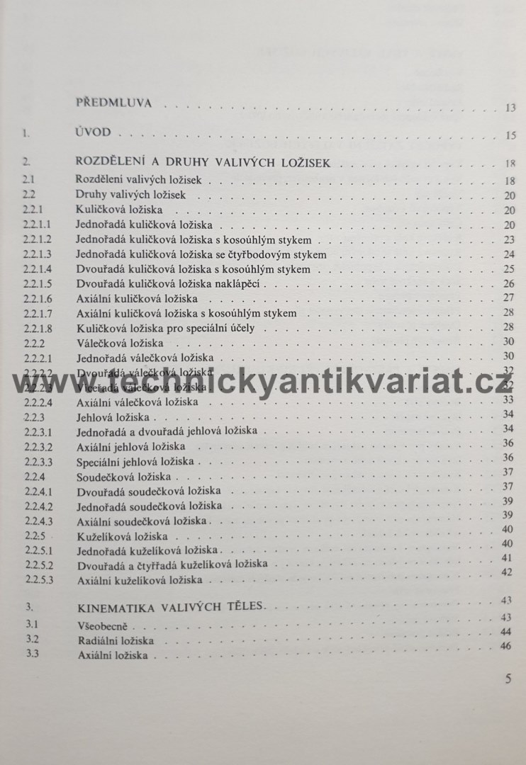 Technika uložení s valivými ložisky - Jan Frohlich (1978)