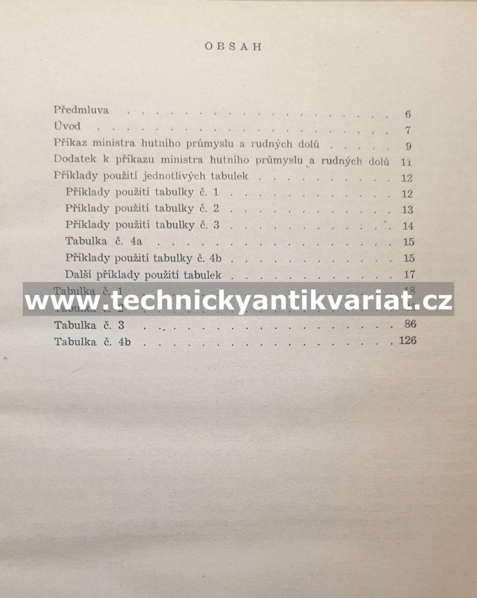 Tabulky pro výpočet ocelárenské vsázky a hodnocení prvků v odpadu - Rybář, Miksa, Knybel, Svoboda (1954)