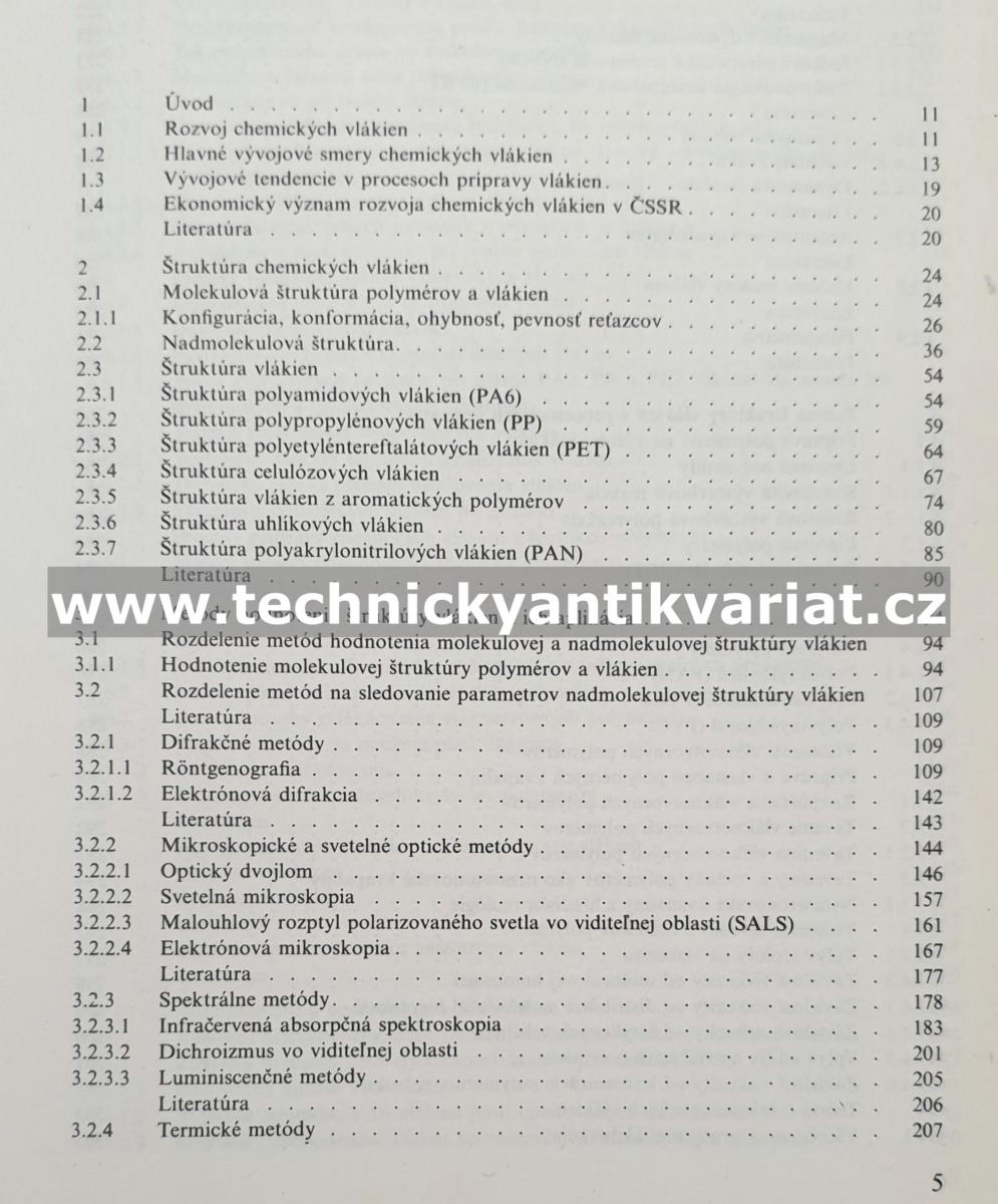 Fyzika vláken - Jambrich, Pikler, Diačík (1987)
