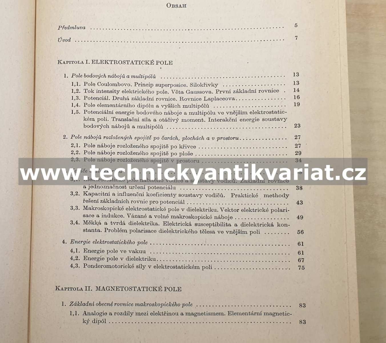Theorie elektromagnetického pole - Votruba, Muzikář (1955)