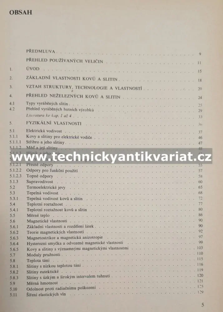 Neželezné kovy a slitiny - Vladimír Sedláček (1979)