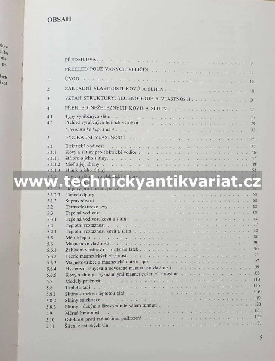 Neželezné kovy a slitiny - Vladimír Sedláček (1979)