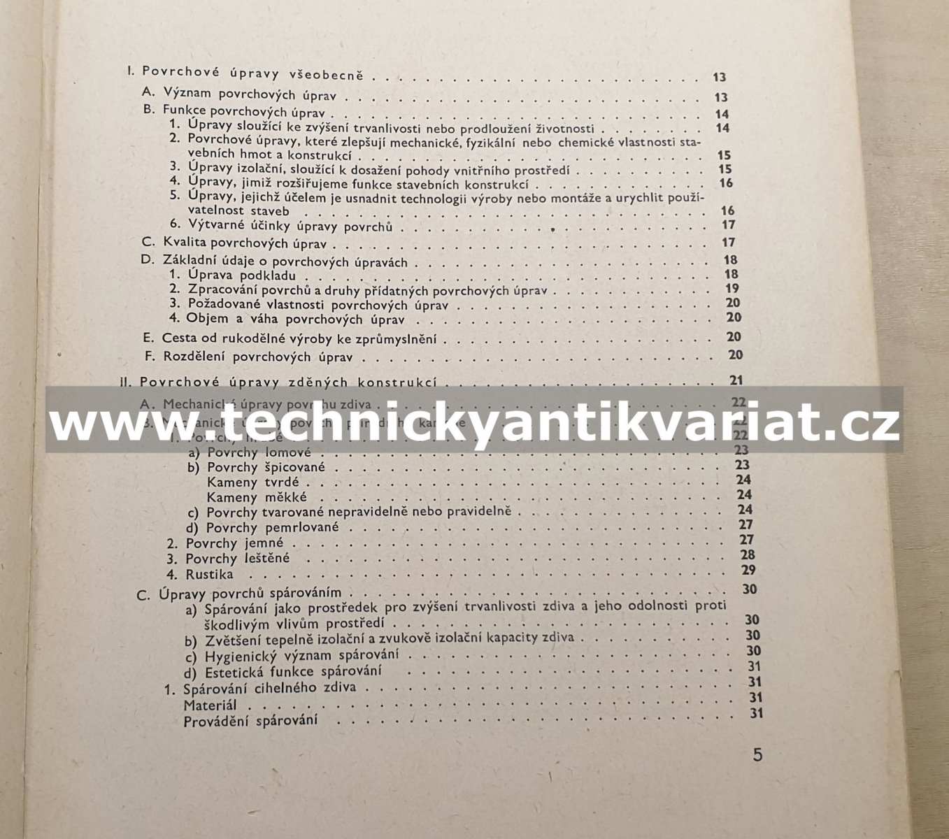 Povrchové úpravy ve stavitelství - Kopřiva, Šamánek, Hladký (1964)