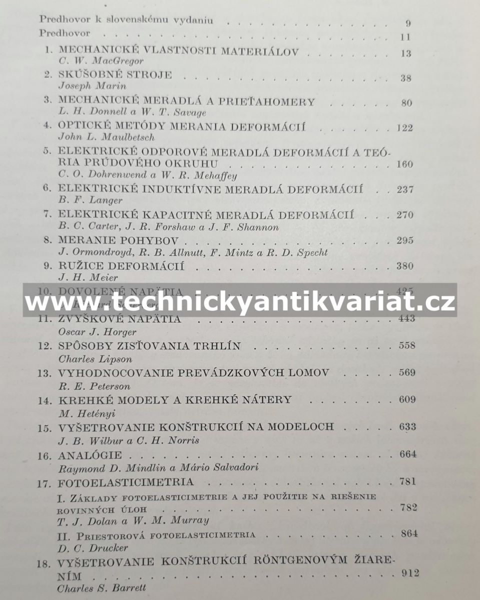 Příručka experimentálnej pružnosti - Ladislav Černý (1961)