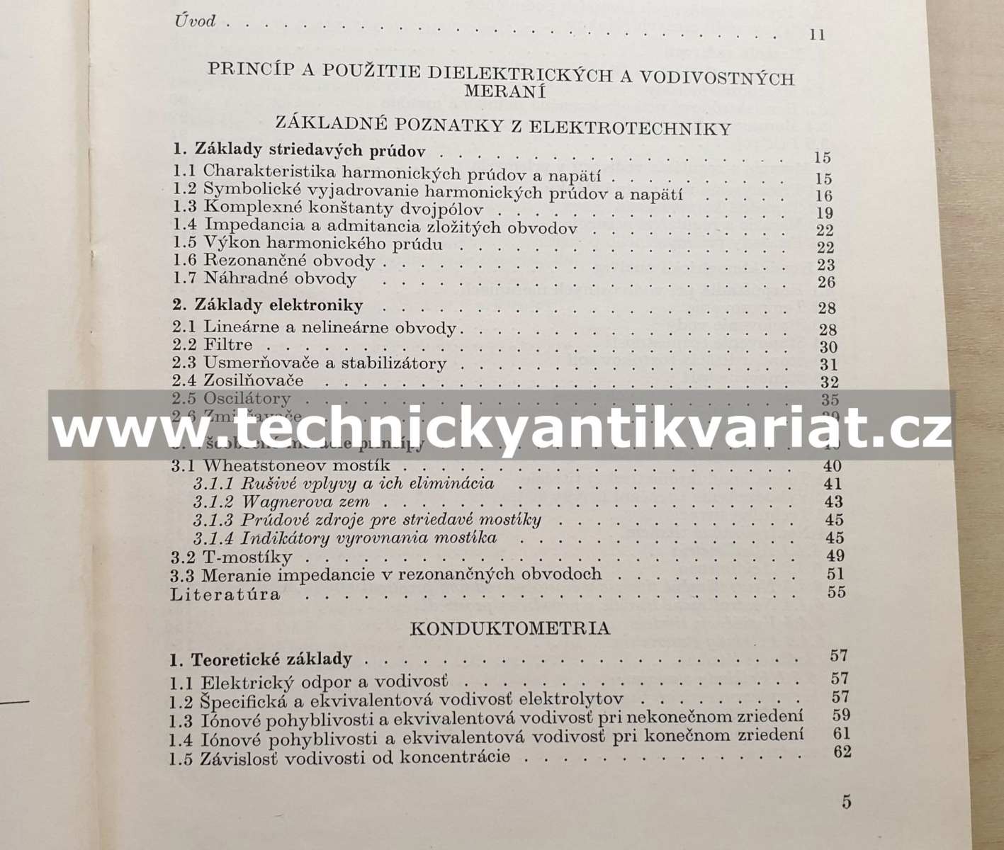 Vodivostné a dielektrické meranie v chemickej analýze - J. Berčík (1962)