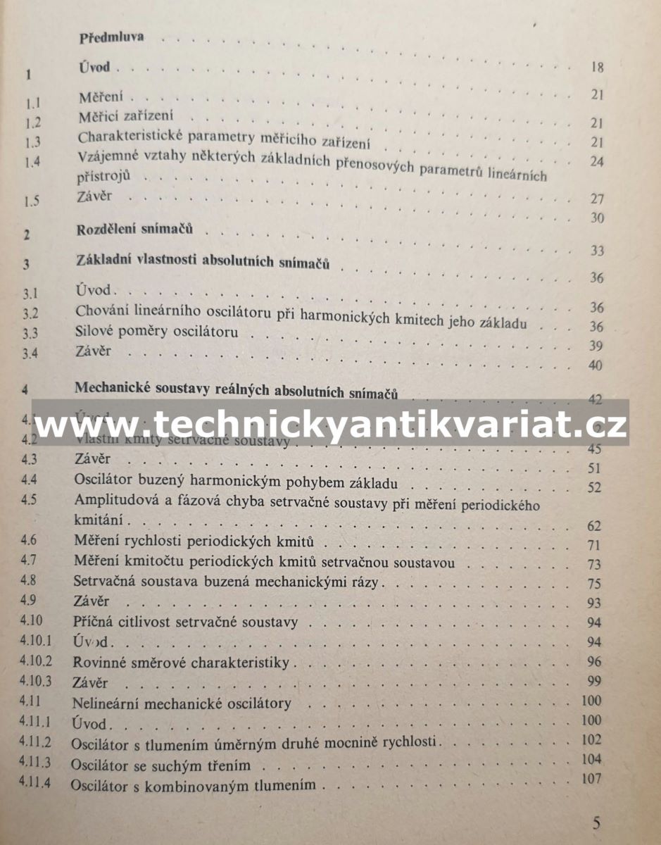 Měření mechanického kmitání - Miroslav Navrátil (1981)