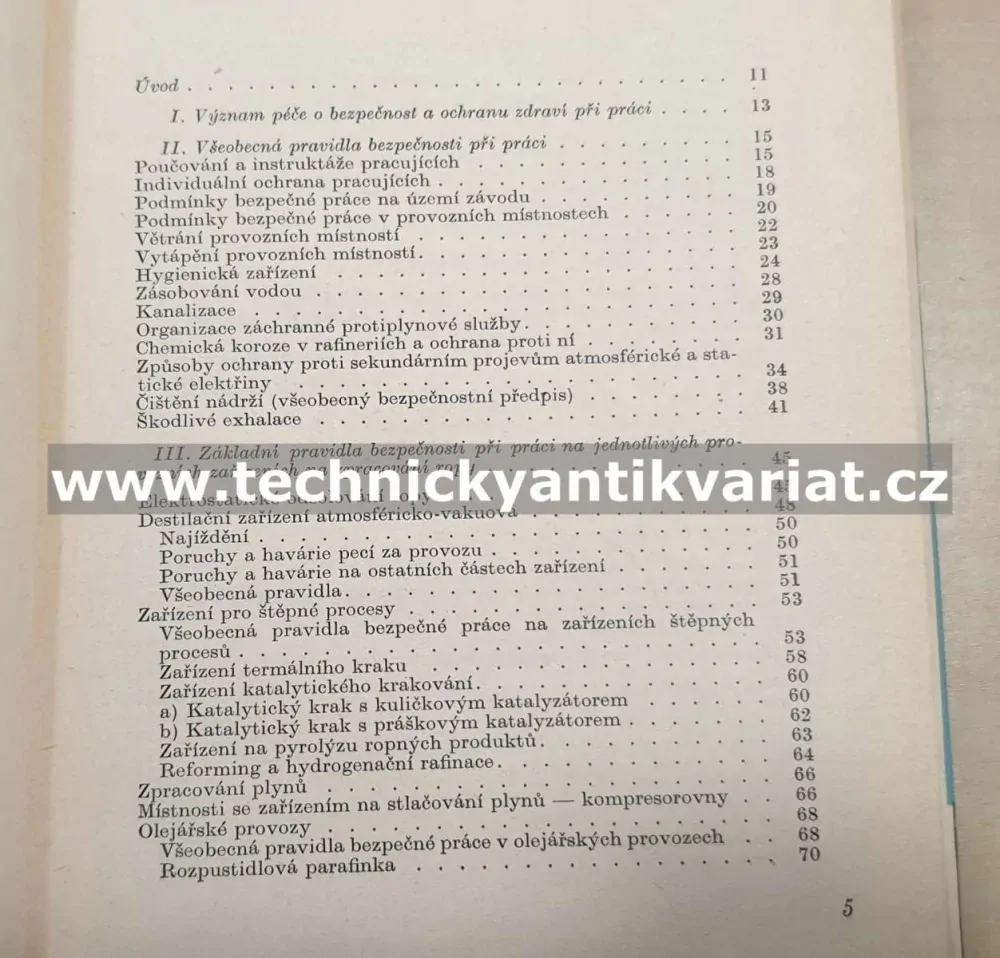 Bezpečná práce s ropou a ropnými výrobky - Jiří Markvart (1963)