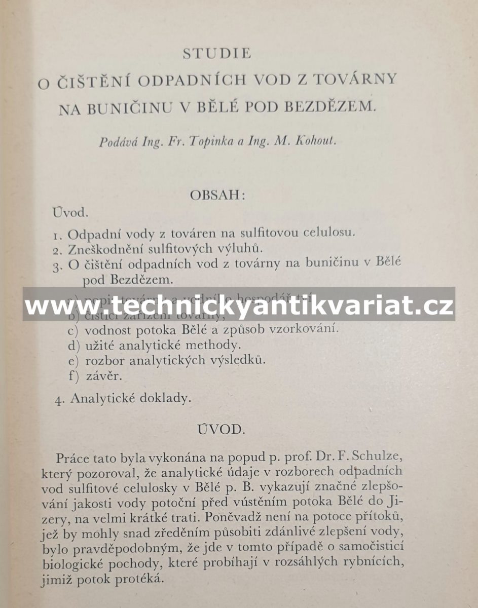 Zpráva komitétu pro odpadní vody (1935)