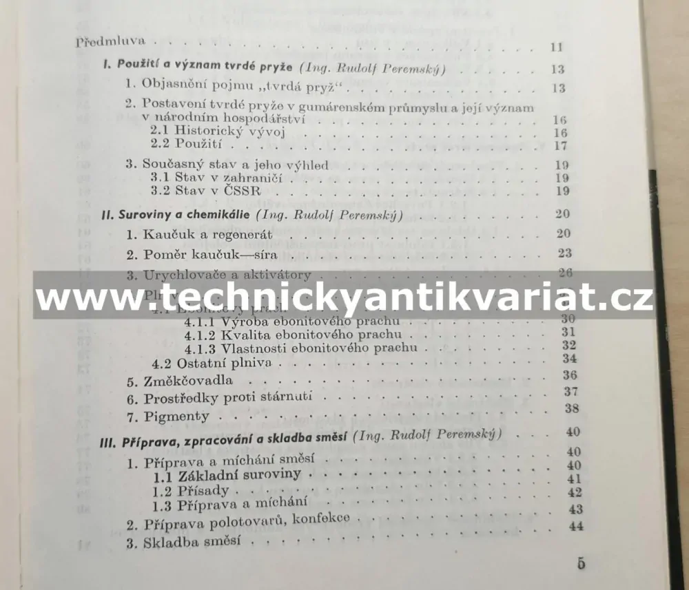Tvrdá pryž - R. Peremský, M.Samec (1968)