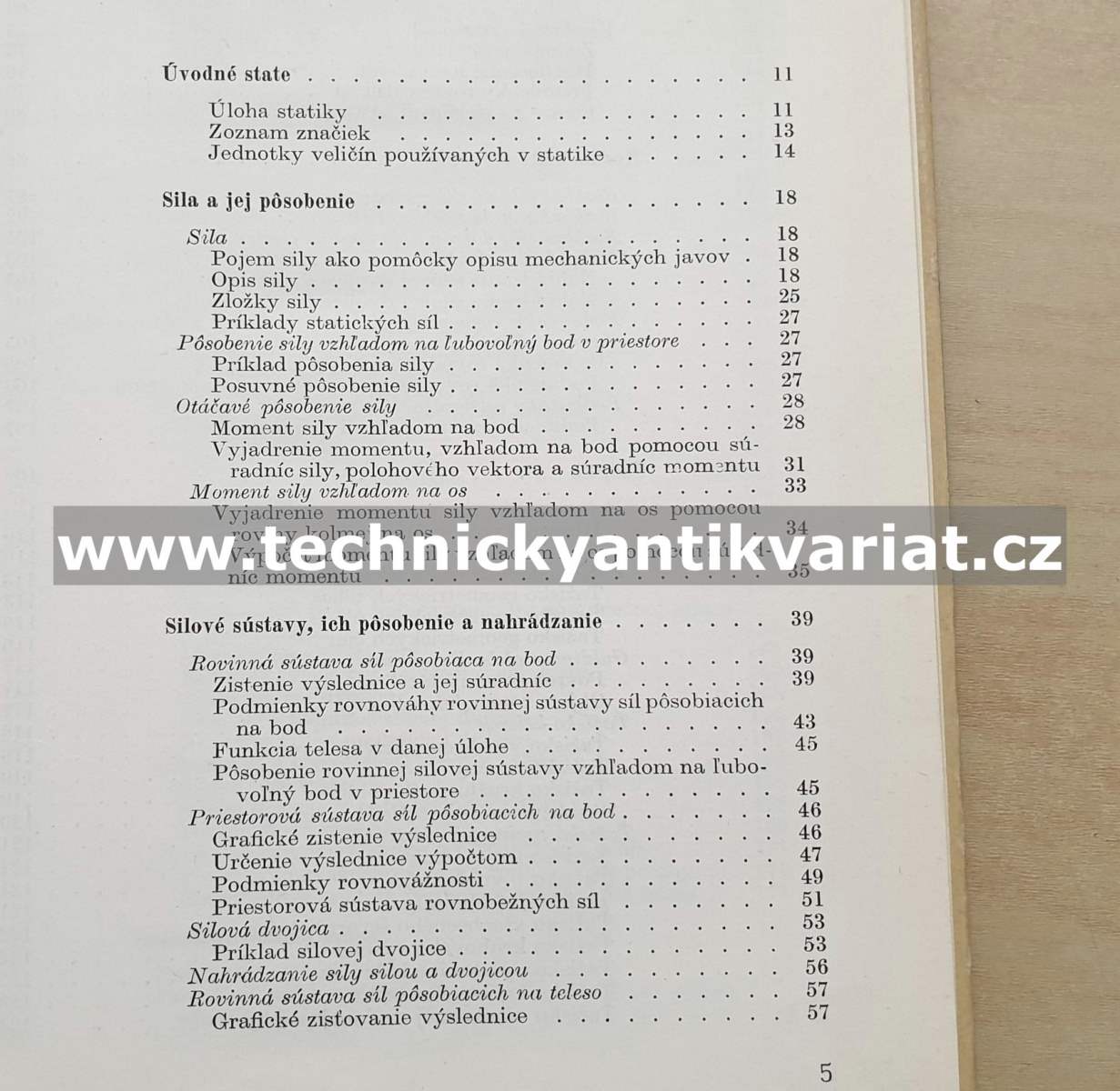 Mechanika 2 statika - Robert Binder (1965)