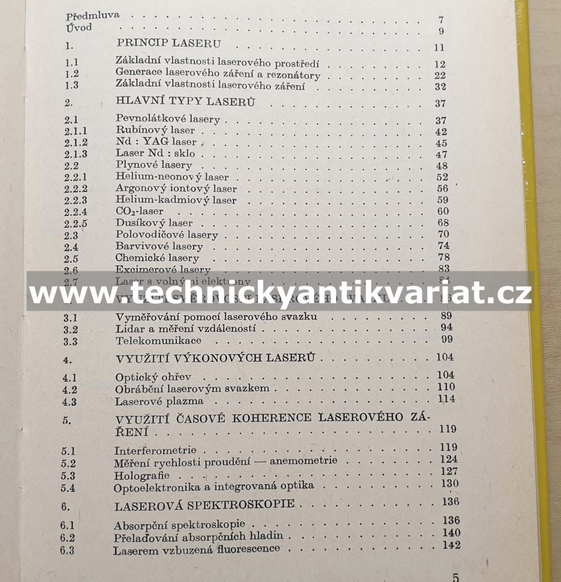 Aplikace Laserů - Pavel Engst, Milan Horák (1989)