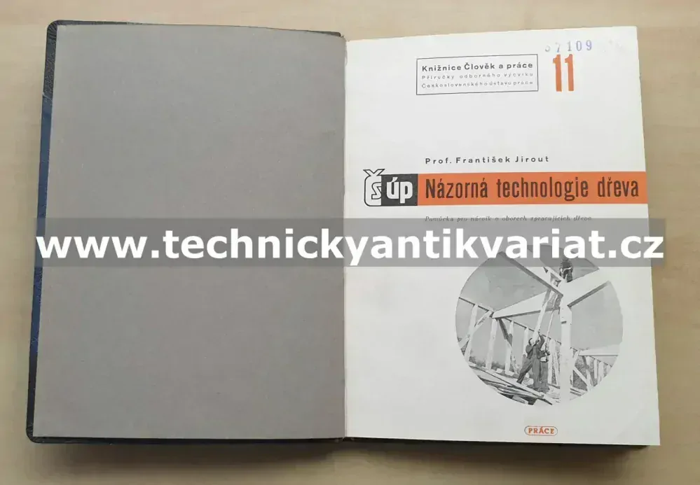 Názorná technologie dřeva - František Jirout (1951)