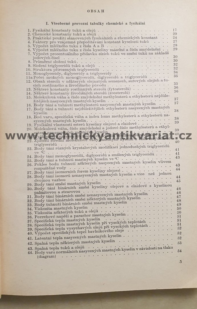 Tukové a mlékárenské tabulky - provozní a laboratorní příručka (1955)