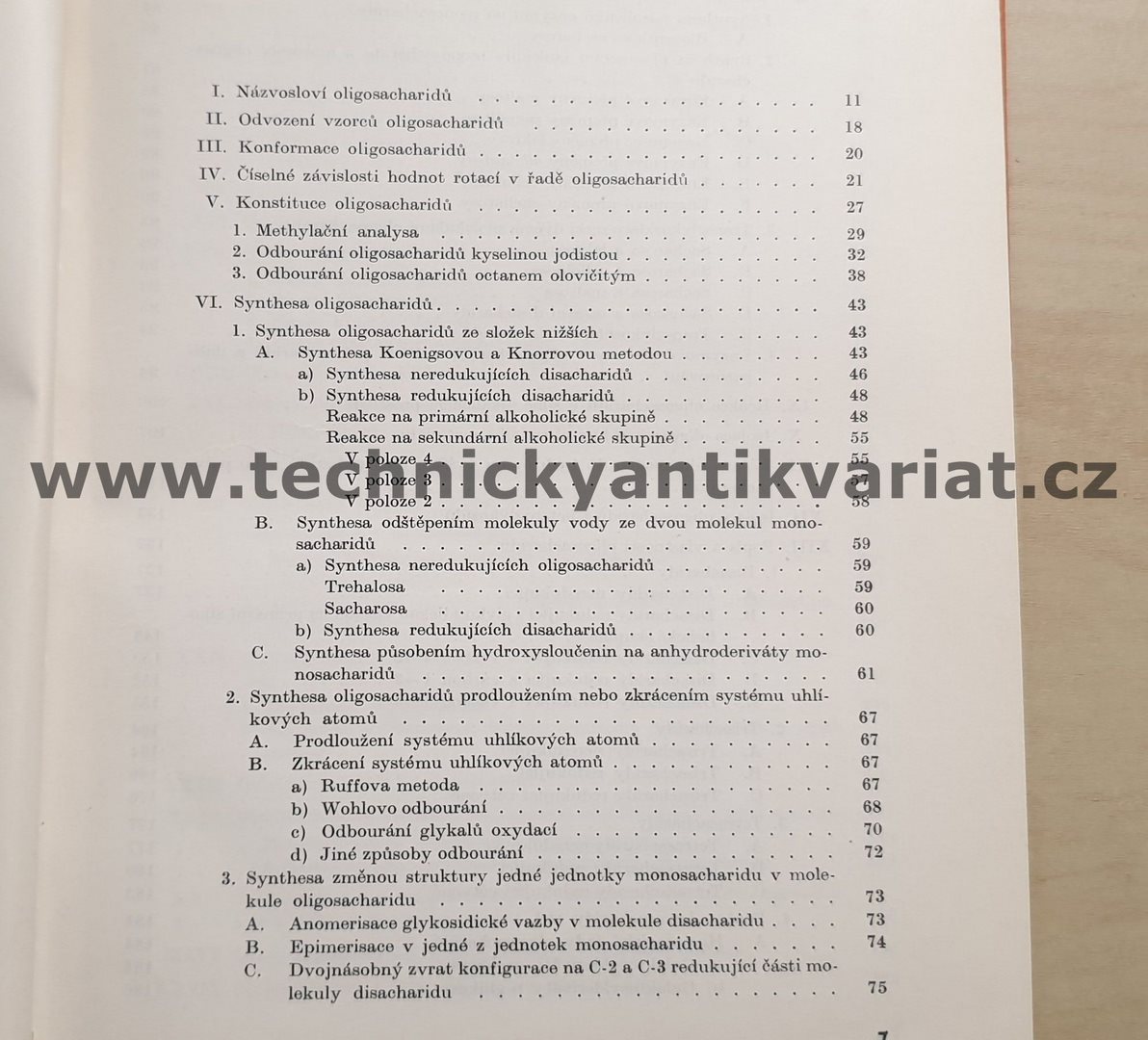 Oligosacharidy - Staněk, Černý, Pacák (1962