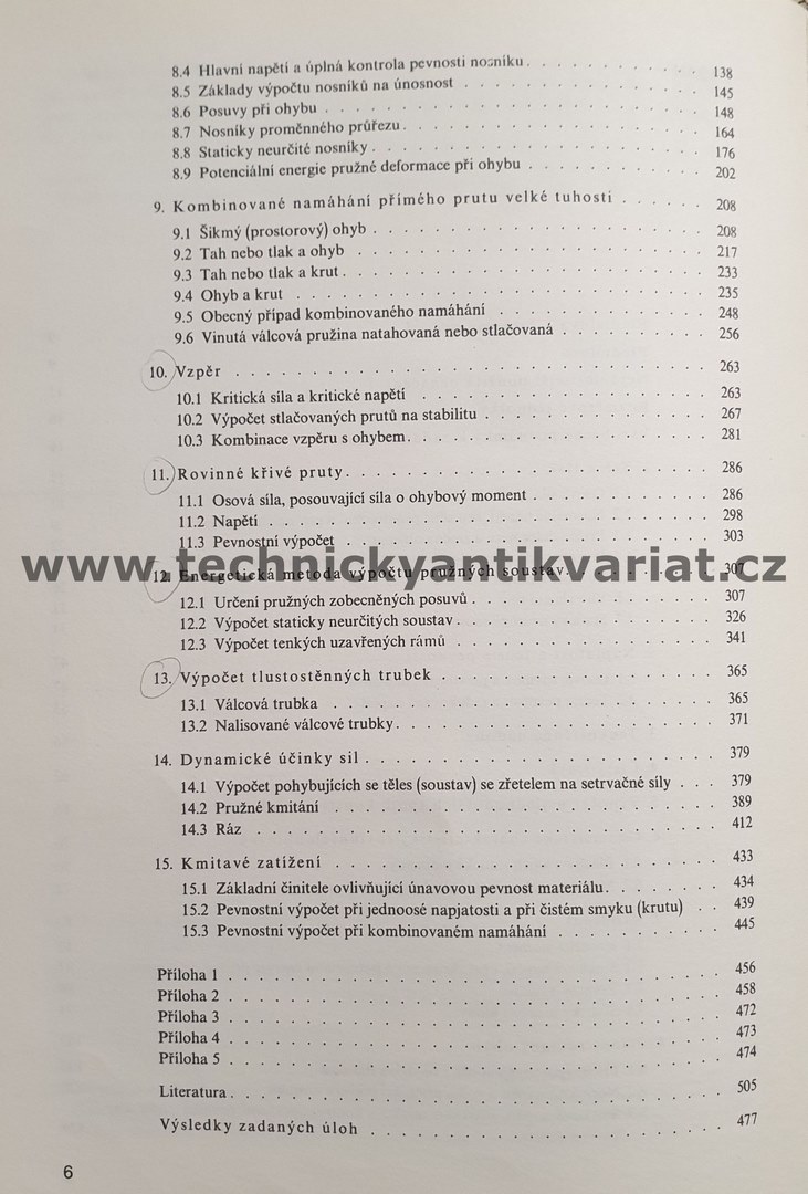 Řešení úloh z pružnosti a pevnosti - L. N. Miroljubov (1976)