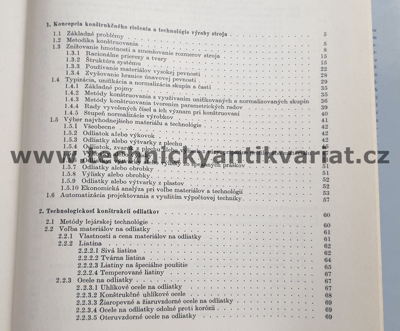 Technologickosť konštrukcie strojov - Skarbinski (1982)