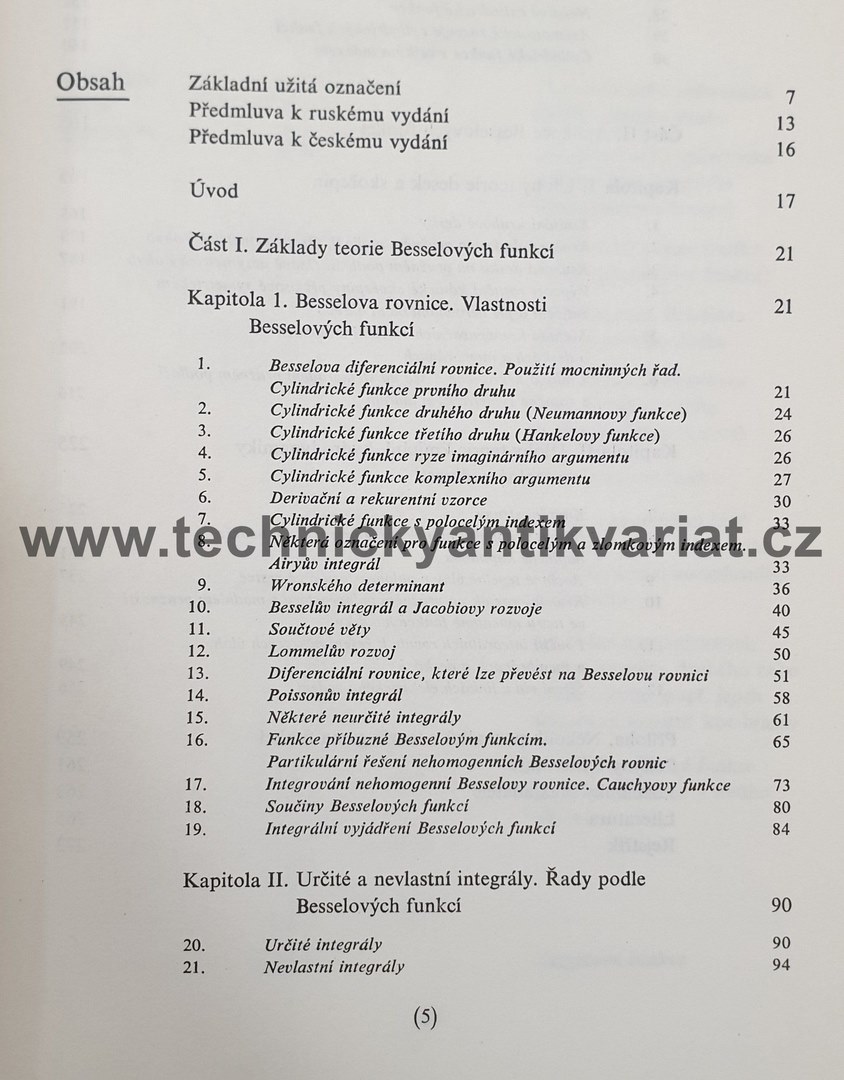 Úvod do teorie Besselových funkcí - B.G. Koreněv (1977)