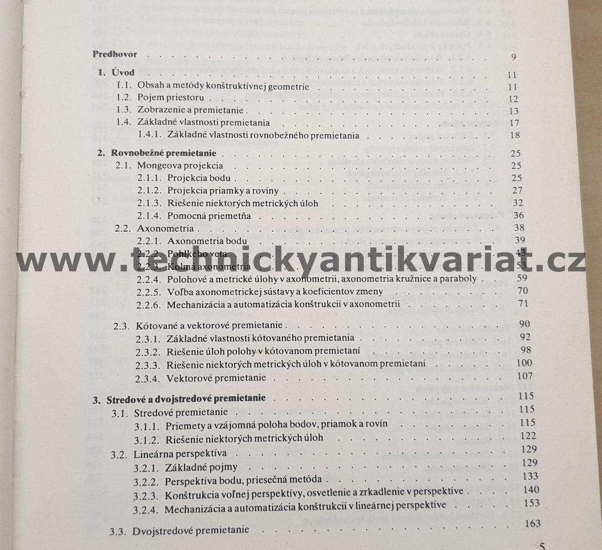 Konštruktívna geometria pre technikov - Medek, Zámožík (1978)